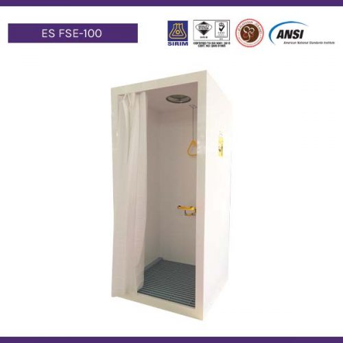 METHOD Barrier Free Booth with Safety Shower & Eyewash