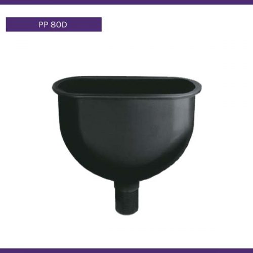 Laboratory Oval Drip Cup PP 80D
